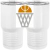 20 oz. Tall Stainless Steel Vacuum Insulated Tumbler White Thumbnail