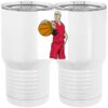 20 oz. Tall Stainless Steel Vacuum Insulated Tumbler White Thumbnail