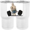20 oz. Tall Stainless Steel Vacuum Insulated Tumbler White Thumbnail