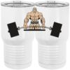 20 oz. Tall Stainless Steel Vacuum Insulated Tumbler White Thumbnail