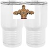 20 oz. Tall Stainless Steel Vacuum Insulated Tumbler White Thumbnail