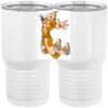 20 oz. Tall Stainless Steel Vacuum Insulated Tumbler White Thumbnail