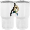 20 oz. Tall Stainless Steel Vacuum Insulated Tumbler White Thumbnail