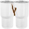 20 oz. Tall Stainless Steel Vacuum Insulated Tumbler White Thumbnail
