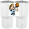 20 oz. Tall Stainless Steel Vacuum Insulated Tumbler White Thumbnail