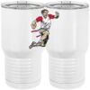 20 oz. Tall Stainless Steel Vacuum Insulated Tumbler White Thumbnail