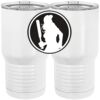 20 oz. Tall Stainless Steel Vacuum Insulated Tumbler White Thumbnail
