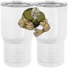 20 oz. Tall Stainless Steel Vacuum Insulated Tumbler White Thumbnail