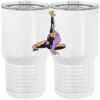 20 oz. Tall Stainless Steel Vacuum Insulated Tumbler White Thumbnail