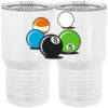 20 oz. Tall Stainless Steel Vacuum Insulated Tumbler White Thumbnail