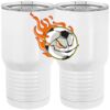 20 oz. Tall Stainless Steel Vacuum Insulated Tumbler White Thumbnail