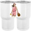 20 oz. Tall Stainless Steel Vacuum Insulated Tumbler White Thumbnail