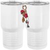 20 oz. Tall Stainless Steel Vacuum Insulated Tumbler White Thumbnail