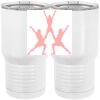 20 oz. Tall Stainless Steel Vacuum Insulated Tumbler White Thumbnail