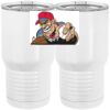 20 oz. Tall Stainless Steel Vacuum Insulated Tumbler White Thumbnail