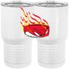 20 oz. Tall Stainless Steel Vacuum Insulated Tumbler White Thumbnail