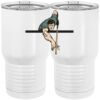 20 oz. Tall Stainless Steel Vacuum Insulated Tumbler White Thumbnail