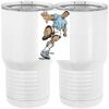 20 oz. Tall Stainless Steel Vacuum Insulated Tumbler White Thumbnail