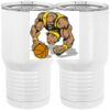 20 oz. Tall Stainless Steel Vacuum Insulated Tumbler White Thumbnail