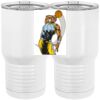 20 oz. Tall Stainless Steel Vacuum Insulated Tumbler White Thumbnail