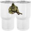 20 oz. Tall Stainless Steel Vacuum Insulated Tumbler White Thumbnail