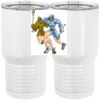 20 oz. Tall Stainless Steel Vacuum Insulated Tumbler White Thumbnail
