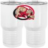 20 oz. Tall Stainless Steel Vacuum Insulated Tumbler White Thumbnail