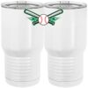 20 oz. Tall Stainless Steel Vacuum Insulated Tumbler White Thumbnail