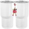 20 oz. Tall Stainless Steel Vacuum Insulated Tumbler White Thumbnail