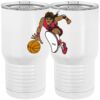 20 oz. Tall Stainless Steel Vacuum Insulated Tumbler White Thumbnail