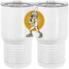 20 oz. Tall Stainless Steel Vacuum Insulated Tumbler White Thumbnail