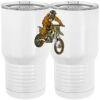 20 oz. Tall Stainless Steel Vacuum Insulated Tumbler White Thumbnail