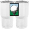 20 oz. Tall Stainless Steel Vacuum Insulated Tumbler White Thumbnail