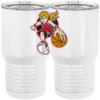 20 oz. Tall Stainless Steel Vacuum Insulated Tumbler White Thumbnail