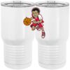 20 oz. Tall Stainless Steel Vacuum Insulated Tumbler White Thumbnail