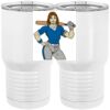 20 oz. Tall Stainless Steel Vacuum Insulated Tumbler White Thumbnail