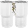 20 oz. Tall Stainless Steel Vacuum Insulated Tumbler White Thumbnail