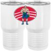 20 oz. Tall Stainless Steel Vacuum Insulated Tumbler White Thumbnail