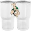 20 oz. Tall Stainless Steel Vacuum Insulated Tumbler White Thumbnail