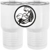 20 oz. Tall Stainless Steel Vacuum Insulated Tumbler White Thumbnail