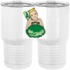 20 oz. Tall Stainless Steel Vacuum Insulated Tumbler White Thumbnail