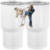 20 oz. Tall Stainless Steel Vacuum Insulated Tumbler White Thumbnail