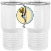 20 oz. Tall Stainless Steel Vacuum Insulated Tumbler White Thumbnail