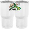 20 oz. Tall Stainless Steel Vacuum Insulated Tumbler White Thumbnail