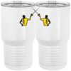 20 oz. Tall Stainless Steel Vacuum Insulated Tumbler White Thumbnail