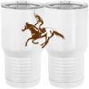 20 oz. Tall Stainless Steel Vacuum Insulated Tumbler White Thumbnail