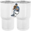 20 oz. Tall Stainless Steel Vacuum Insulated Tumbler White Thumbnail
