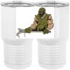 20 oz. Tall Stainless Steel Vacuum Insulated Tumbler White Thumbnail