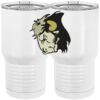 20 oz. Tall Stainless Steel Vacuum Insulated Tumbler White Thumbnail