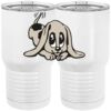 20 oz. Tall Stainless Steel Vacuum Insulated Tumbler White Thumbnail